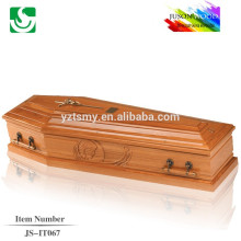 Standard Solid Wooden Coffin Box